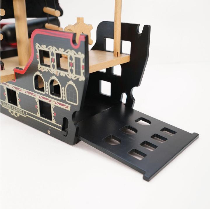 Actual product image Le Toy Van Barbarossa pirate ship