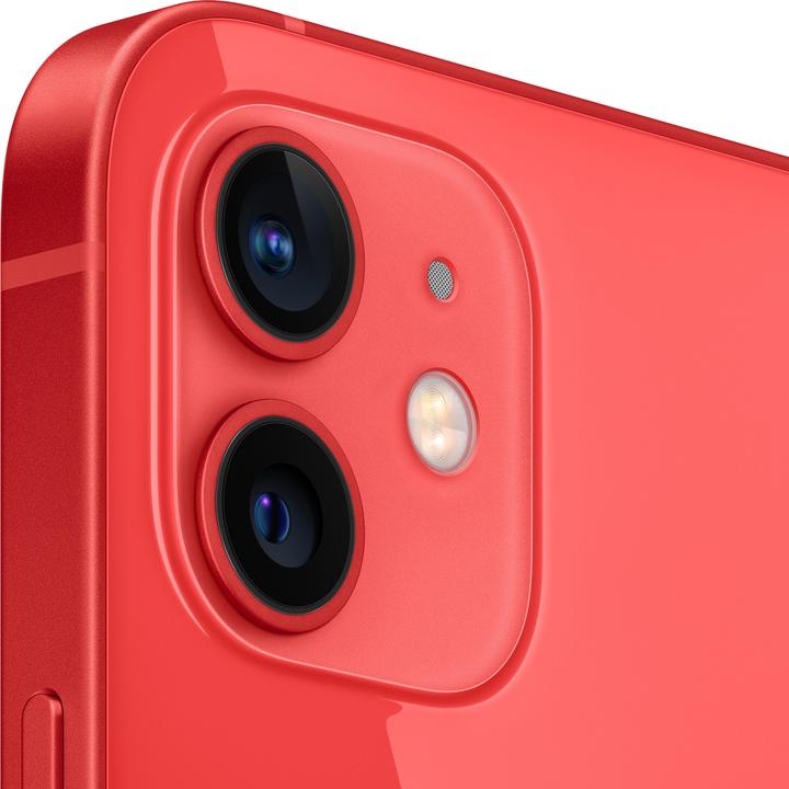 Actual product image Apple iPhone 12 (64 GB, (PRODUCT)​RED, 6.10", SIM + eSIM, 12 Mpx, 5G)