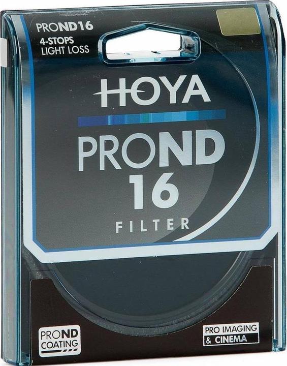 Actual product image Hoya Pro ND16 Filter (77 mm, Neutral density filter)