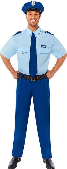Amscan Polizist Fred Herren Kostüm Deluxe
