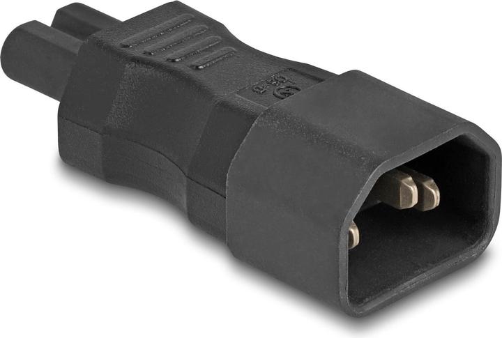 Delock Adattatore di rete IEC 60320 - da C14 a C7, spina/presa, 2,5 A, diritto (C14)