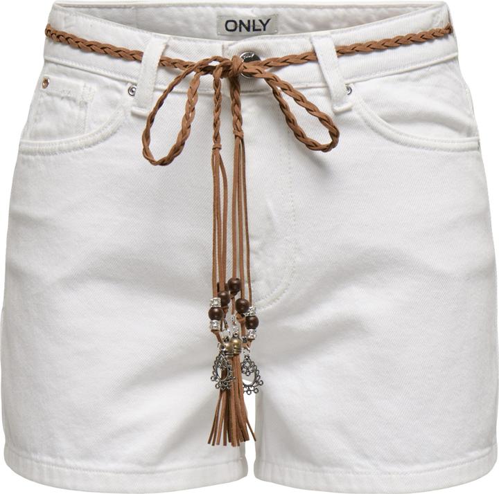Immagine prodotto Only ONLKELLY Hohe Taille Normal geschnitten Jeans-Shorts Jeans-Shorts (XS)