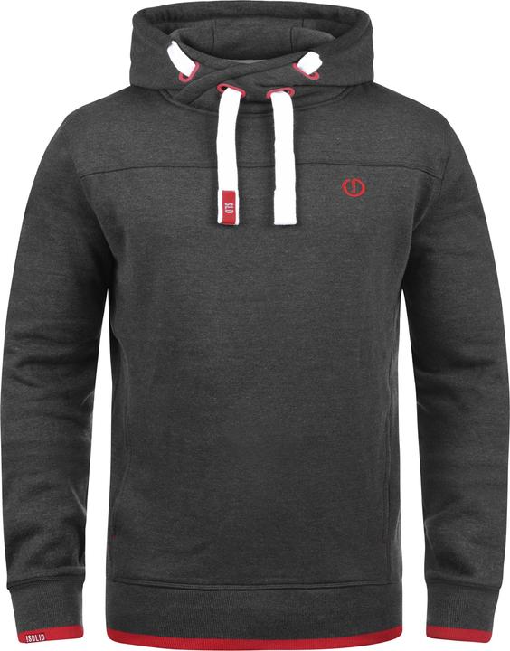 Immagine prodotto Solid BenjaminHood Felpa Con Cappuccio Tuta Hoodie Da Uomo Con Colletto Incrociato (L)