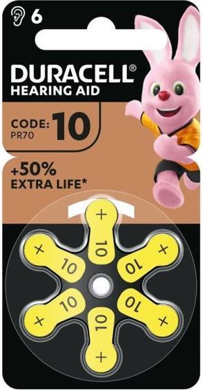 Immagine prodotto Duracell Scheda elettronica facile (6 pz., PR70, 90 mAh)