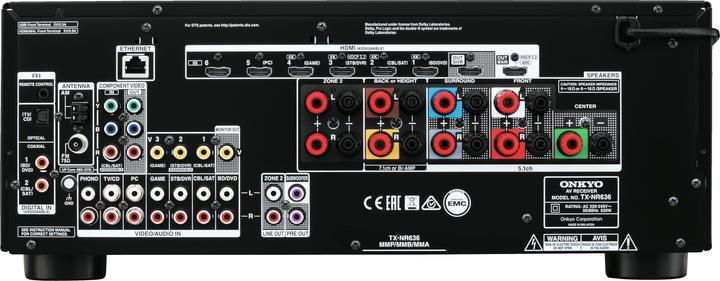Actual product image Onkyo Tx-Nr636 (7.2 channels, AM, FM)