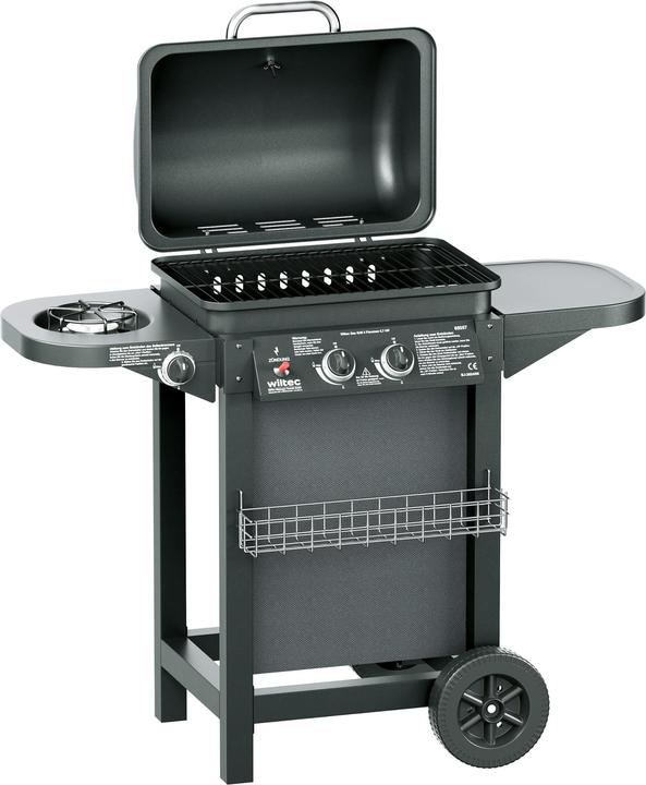 Produktbild Wiltec B-Ware Gas Grill mit Seitenbrenner (8.70 kW)
