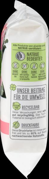 Image du produit dm alverde Lingettes nettoyantes à la rose sauvage bio (Chiffons de nettoyage)