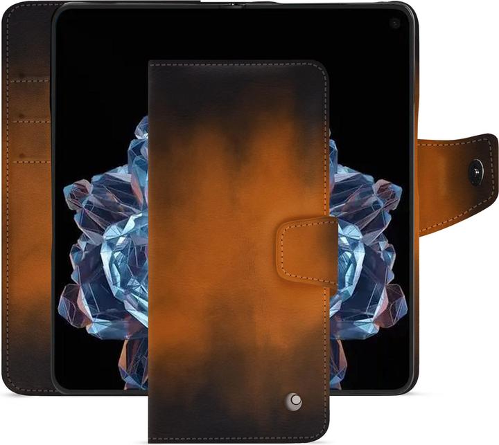 Actual product image Noreve Horizontal leather flap shell (OnePlus Open)