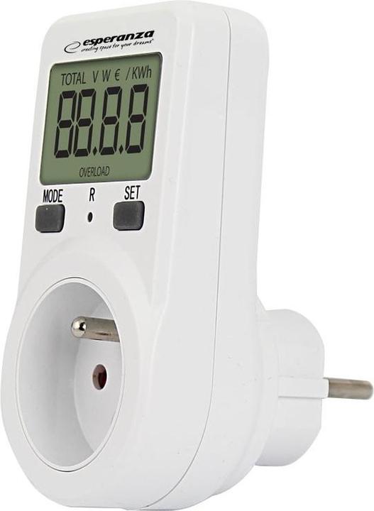 Actual product image Esperanza ELA102 Electronic electricity consumption meter