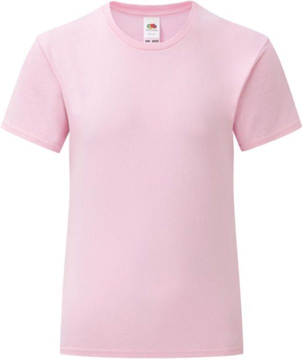 Fruit of the Loom Mädchen Iconic TShirt (104)