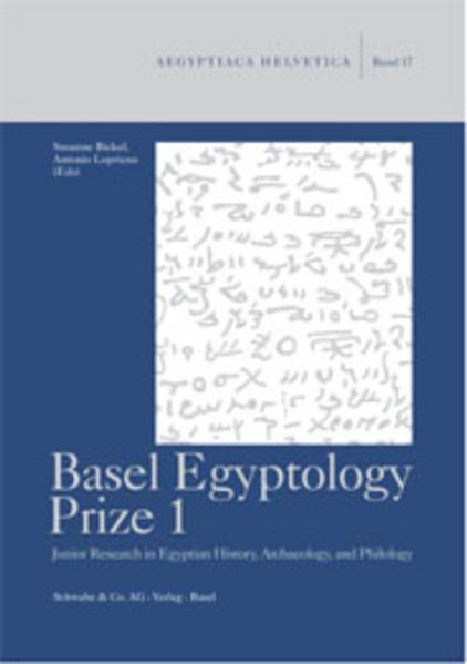 Produktbild Basel Egyptology Prize 1 (Deutsch, Englisch, Französisch, Susanne Bickel, Antonio Loprieno, 2003)