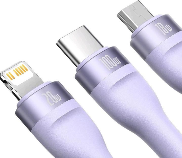 Produktbild Baseus Flash Series II“ C type USB (1.20 m, USB 3.2 Gen 1, 100 W)
