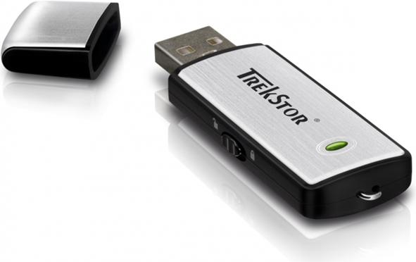 Produktbild Trekstor CS USB 2.0 Stick mit mech. Schreibschutz (32 GB)