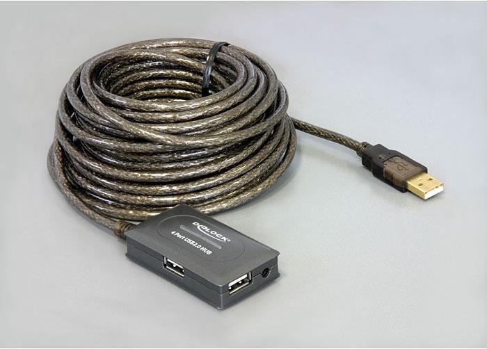 Produktbild Delock USB 2.0 (USB-A, 4 Ports)