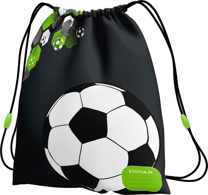 Image du produit Starpak Sac de gym ballon de foot vert