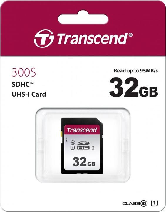 Image du produit Transcend 32 Go UHS-I U1 Carte SD UHS-I TLC (32 Go, SDHC, U1, UHS-I)