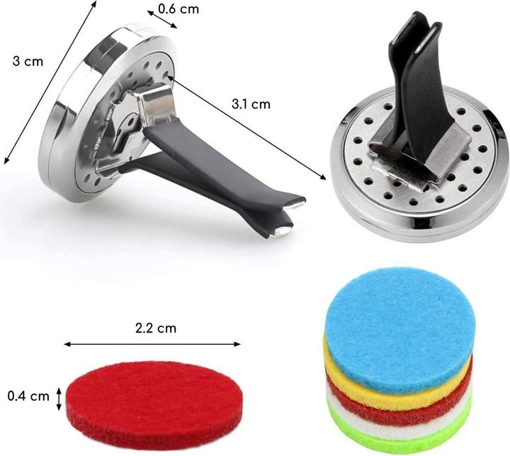 Immagine prodotto Zen Arôme Profumatore d'aria per auto Fragrance Tree Clip No.27 Diffusore per olio essenziale, profumo