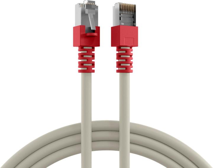 Produktbild EFB Elektronik Crossoverkabel, SF/UTP, rote Tülle (SF/UTP, CAT5e, 5 m)