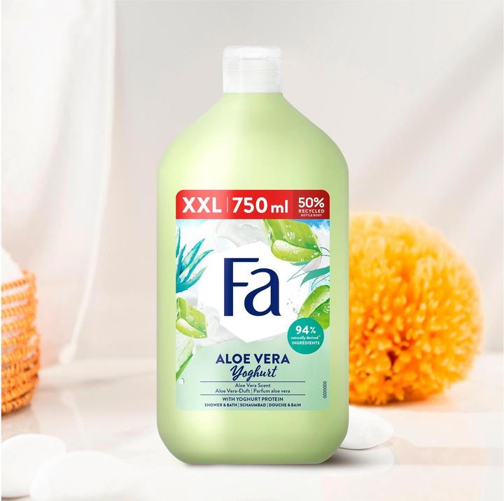 Actual product image Fa Aloe Vera Yoghurt (750 ml, Bubble bath)