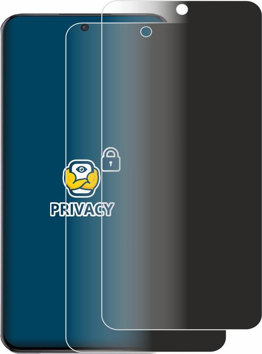 Produktbild BROTECT Sichtschutzfolie Anti-Spy Privacy Folie Blaulicht-Schutz (2 Stück, Realme 12 Pro+)