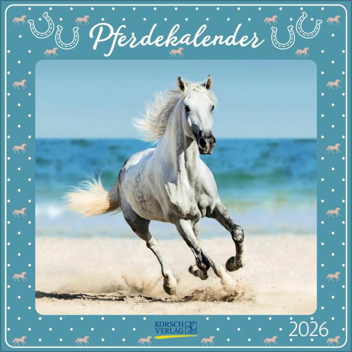 Produktbild Pferdekalender 2026 (30 x 30 cm, Harter Einband, Deutsch)