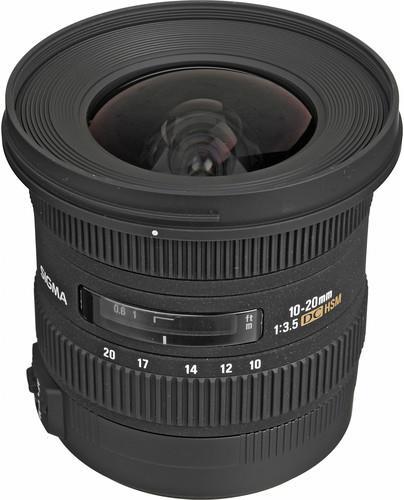 Produktbild Sigma 10-20mm, f/3.5 EX DC ASP HSM, Sony A (Sony A, APS-C / DX)