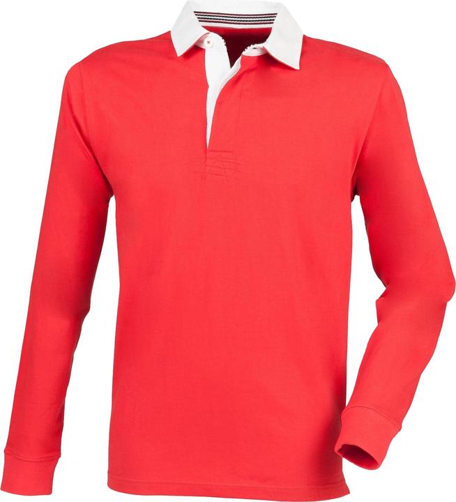 Front Row Premium Longsleeve RugbyShirt PoloHemd langärmlig