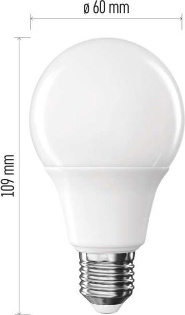 Produktbild Emos LED Lampe Classic A60 / E27 / 9,5 W (75 W) / 1055 lm / Neutral Weiss (E27, 9.50 W, 1055 lm, 1 x, E)