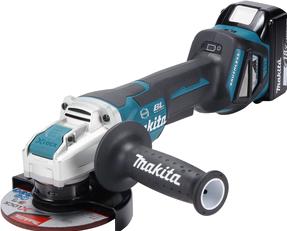 Actual product image Makita Battery angle grinder (125 mm)