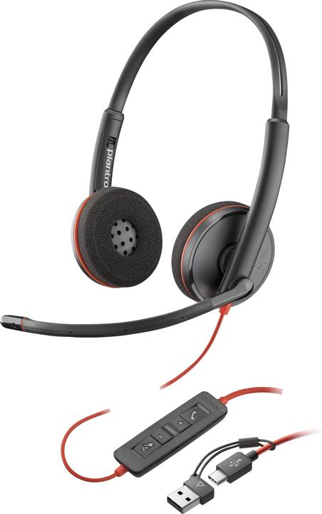 Poly BW 3220 USB-C HS +USB-C/A (Kabelgebunden, USB-A)
