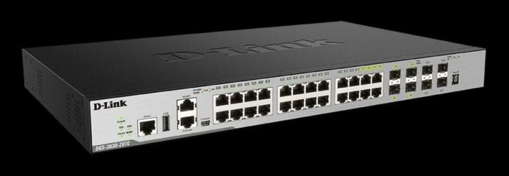 Produktbild D-Link 28-PORT LAYER 3 GB STACK SWITC (20 Ports)