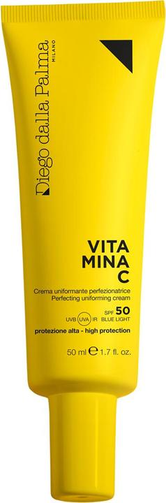 Actual product image Diego dalla Palma Vitamina C - Perfecting Uniforming Treatment SPF50 50 ml (Sun cream face, SPF 50, 50 ml)