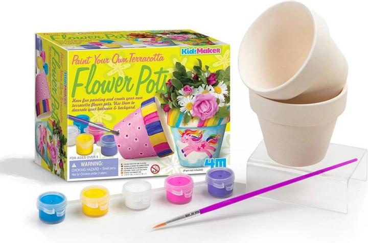Immagine prodotto 4M Set da colorare per vasi di fiori - KidzMaker