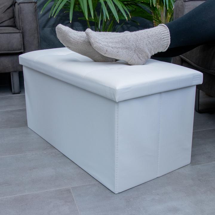 Actual product image Intirilife Bench OPALIN WHITE (78.38 cm)