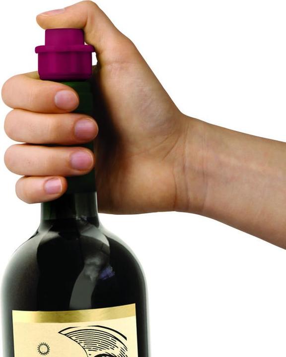 Actual product image Kikkerland Wine Pump Set (BA26B-A) (Wine pump)