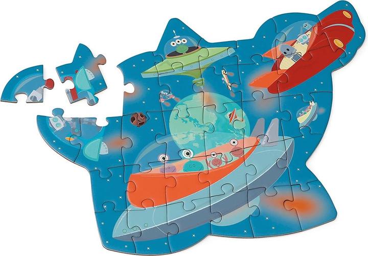 Produktbild Scratch Konturpuzzle Weltall (31 Teile)