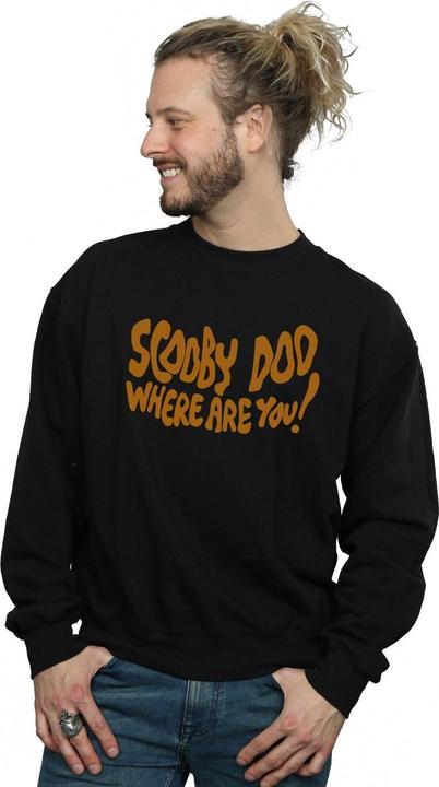 Actual product image Scooby Doo Mens Where Are You Spooky Sweatshirt (XL)