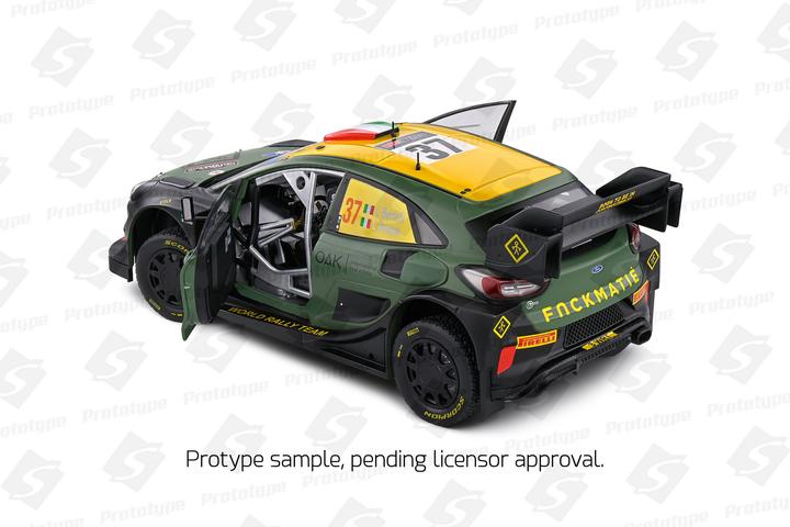 Actual product image Solido 1:18 Ford Puma Rally 1 2022 #7 black