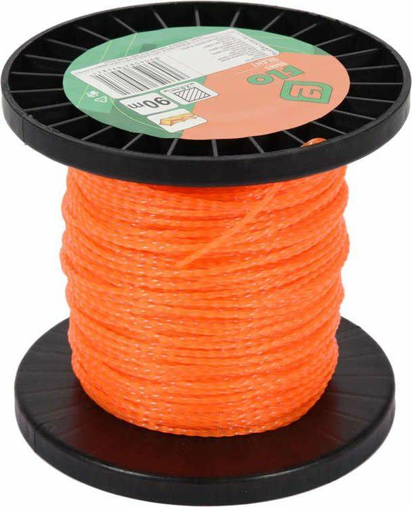 Toya Fil de coupe SILENT 2,0 mm 90 m 89483 (Herbicide, Fil de coupe + bobine de fil)