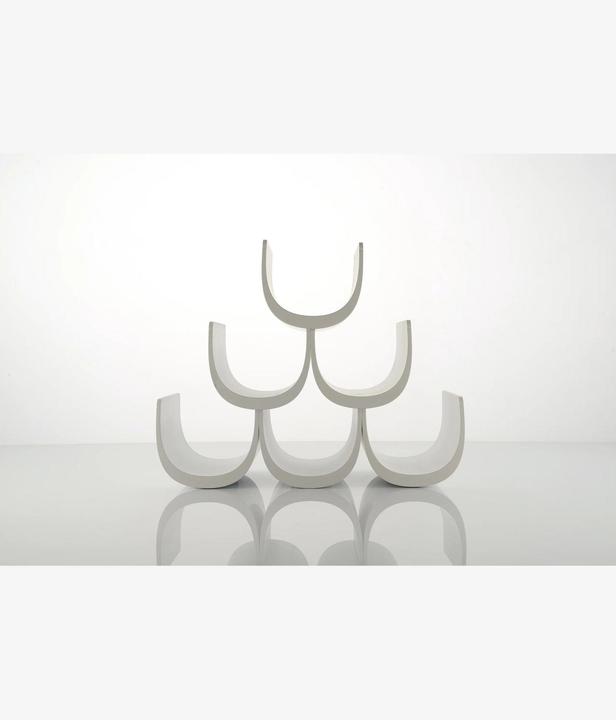 Image du produit Alessi Cage à bouteille Noè (34.5 x 15.5 x 30 cm)