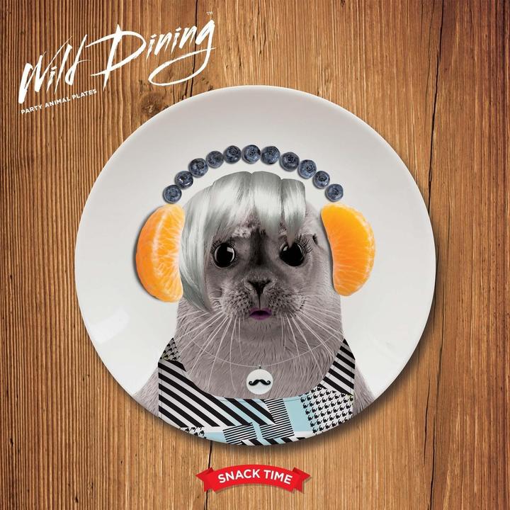 Actual product image Mustard Wild Dining Baby (1 x, 20 cm)