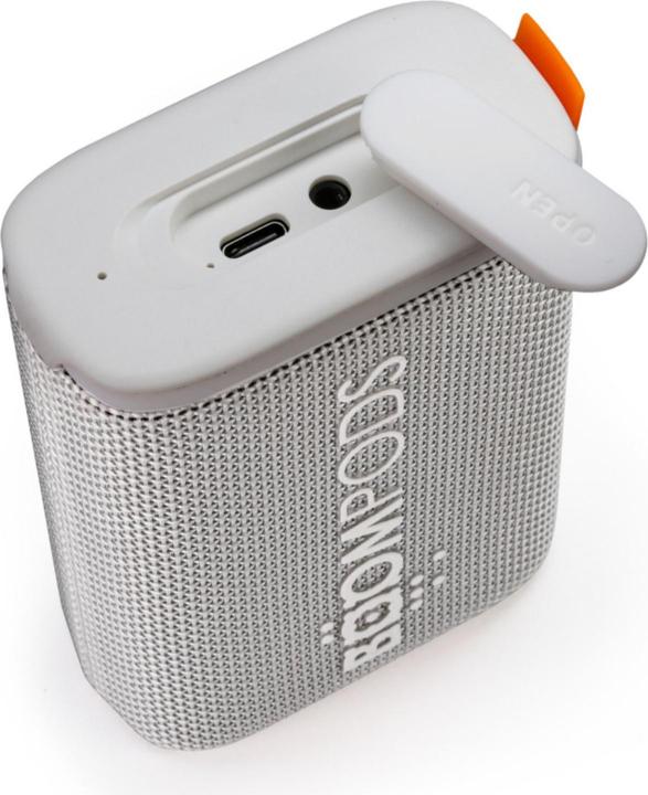 Produktbild Boompods BeachboomOcean White (5 h, Akkubetrieb, Stromversorgung über USB)