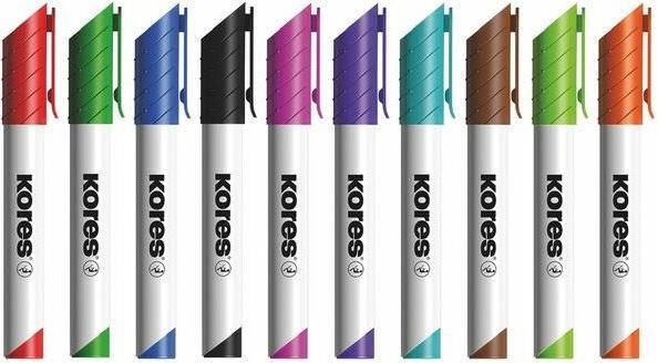Produktbild Kores Whiteboard Marker, Rundspitze (Blau, 3 mm, 1 x)