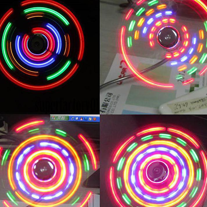 Actual product image PhoneLook Flexible USB fan