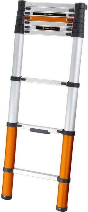 Batavia Teleskopleiter 2,93m - Softclose & Anti-Rutsch - Giraffe Air - Für innen und außen geeignet.Lig (Teleskopleiter, 293 cm)