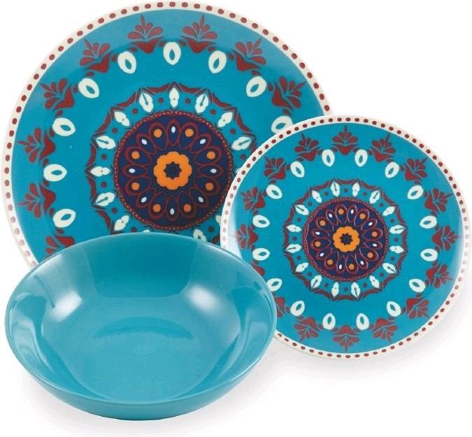 Image du produit Villa D'Este Home Tivoli Shiraz Set de vaisselle 18pcs, Porcelaine et grès (18 pièce(s))