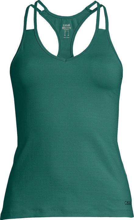 CASALL Sportshirt mit V-Ausschnitt und Racerback