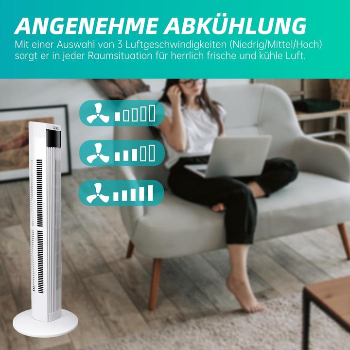 Immagine prodotto Ozavo Ventilatore a torre (55 dB)