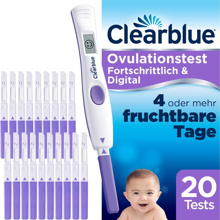 Actual product image Clearblue Ovulation Test Advanced & Digital 20pcs.
