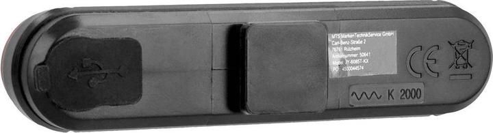 Produktbild Fischer Fahrrad-Akku-LED-Beleuchtungs-Set, 30 Lux (30 lm)